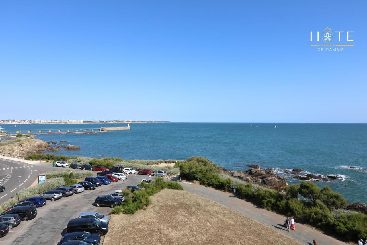 Appartement De Caractere, Superbe Vue Mer 280° La Chaume 외부 사진