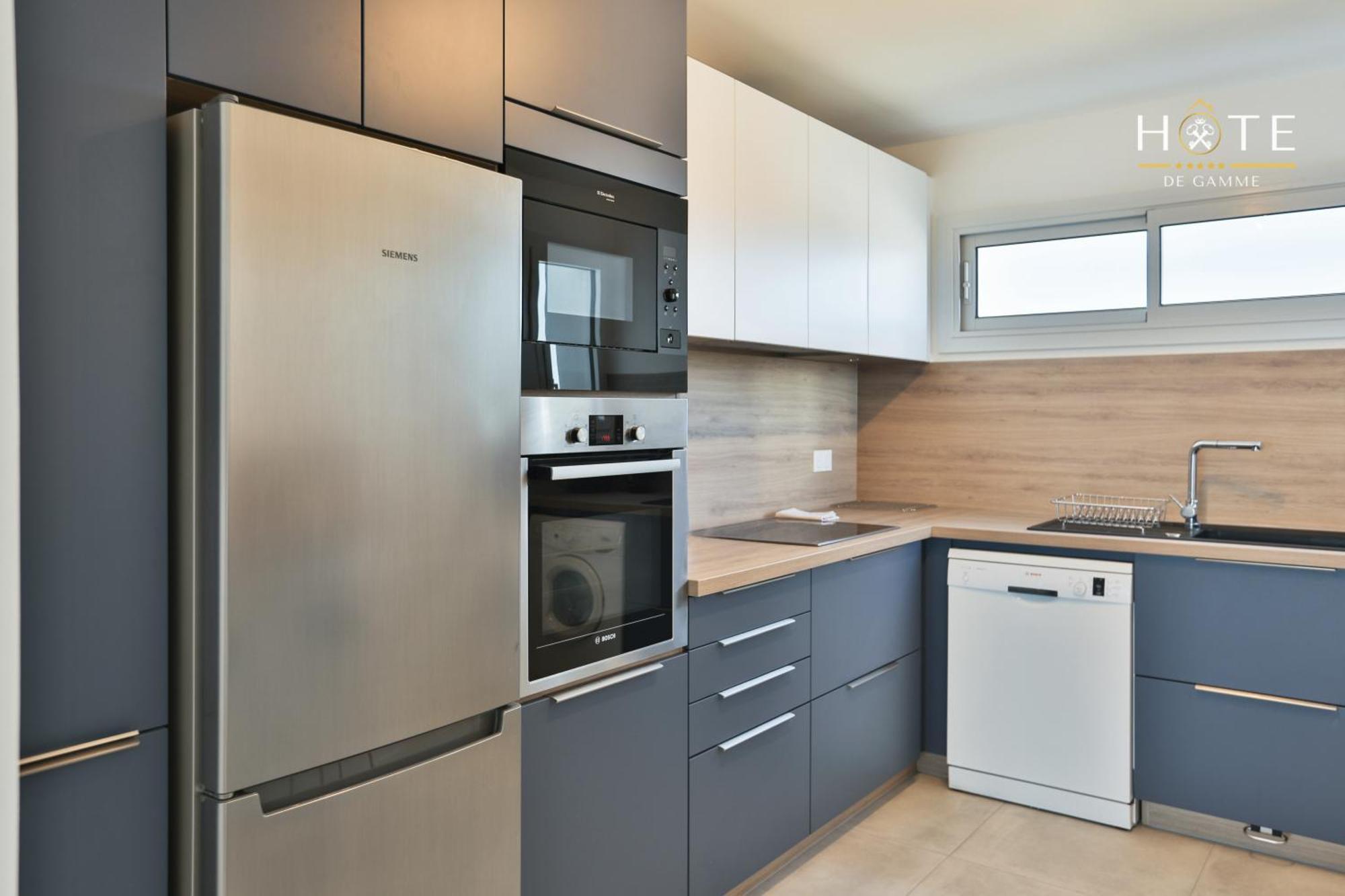 Appartement De Caractere, Superbe Vue Mer 280° La Chaume 외부 사진